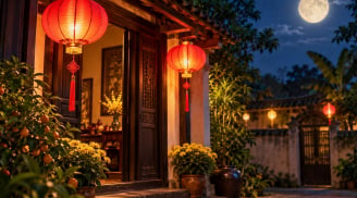 Vì sao Trung thu xưa, nhà nào cũng thích treo đèn lồng trước cửa?