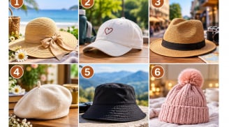 Trắc nghiệm: Bạn sẽ chọn chiếc mũ nào?