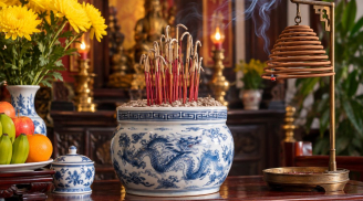 Vì sao phong thủy kiêng cắm chân hương vòng vào bát hương tại nhà?