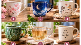 Chọn 1 chiếc cốc bạn ấn tượng để xem người khác đánh giá cao điểm gì ở bạn