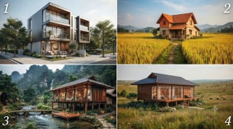Chọn ngôi nhà trong mơ cửa bạn sẽ nói trước tương lai của bạn như thế nào?