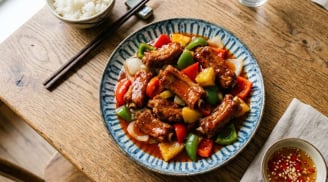 Mẹo làm sườn xào chua ngọt đậm đà, mềm thơm, sốt sánh đẹp mắt
