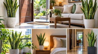 Trồng cây lưỡi hổ ở vị trí này: Vừa đẹp nhà, lọc không khí vừa được xem là hút tài lộc