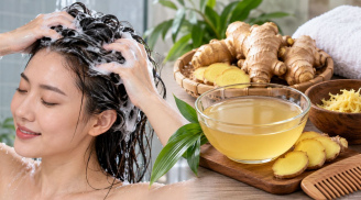 Gội đầu với gừng theo cách này: Da đầu sạch thoáng, tóc chắc khỏe, hỗ trợ giảm gàu