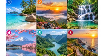 Trắc nghiệm: Chọn một cảnh thiên nhiên mà bạn muốn khám phá