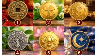 Chọn 1 đồng tiền bạn ấn tượng nhất để xem mức độ giàu có trong tương lai của bạn