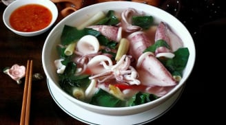 Nên hấp hay luộc mực để thịt giòn, săn chắc, ngọt tự nhiên ?