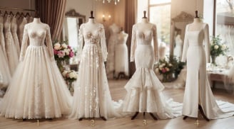 Chọn 1 chiếc váy cưới bạn thích nhất