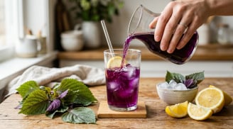 Uống nước lá tía tô vắt chanh thế nào cho đúng? 5 điều nhiều người đang làm sai