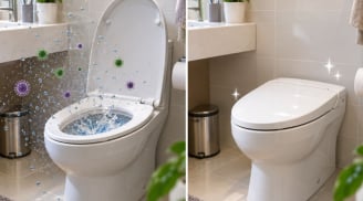 Dùng xong nên đóng hay mở nắp bồn cầu? Đây mới là cách vệ sinh đúng