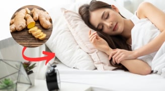 Vì sao khi đi ngủ nên đặt 1 nhánh gừng dưới gối?