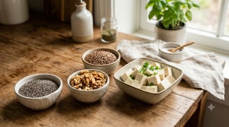 4 thực phẩm giàu omega-3 không kém cá hồi, 3 loại rất quen thuộc ở chợ Việt