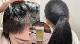 Cách gội đầu bằng bia giúp tóc dày mượt, tóc con nhanh mọc