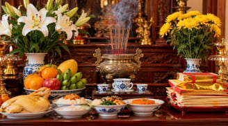 Thắp hương xong, tránh để lâu 3 thứ này trên ban thờ