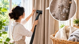 Bao lâu nên giặt rèm cửa một lần?