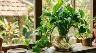 Cách trồng trầu bà thủy sinh tươi xanh quanh năm
