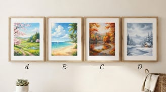Chọn 1 bức tranh bạn thích nhất sẽ nói trước tương lai của bạn như thế nào?