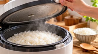 Bao lâu sau khi nồi cơm điện chuyển sang giữ ấm thì có thể mở nồi? Chờ đúng lúc cơm ngon hơn hẳn