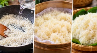 Cách nấu xôi nếp không cần ngâm gạo, cực dẻo mọng nhờ cách làm mới này