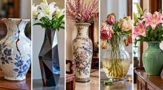 5 kiểu bình hoa trong nhà nên tránh, nhiều gia đình đang vô tình mắc phải