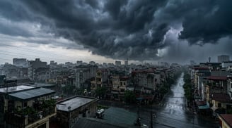 Không khí lạnh tăng cường tràn về miền Bắc từ 3-4/10, mưa to đến rất to, trời chuyển lạnh
