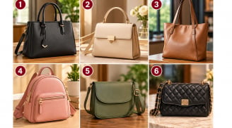Chọn 1 kiểu túi xách bạn thích dùng khi đi làm