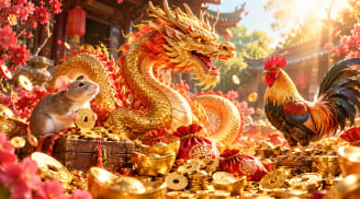 Từ ngày 5 đến 9/10, Phúc Lành tề tựu, 3 con giáp tắm trong biển tiền