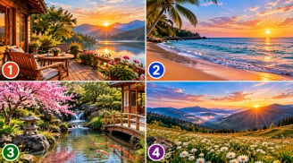 Chọn 1 khung cảnh bạn thấy dễ chịu nhất