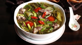 Cách nấu bò kho dưa ngon nhanh mềm