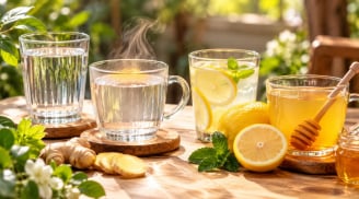 Sáng sớm vừa thức dậy, nên uống loại nước này