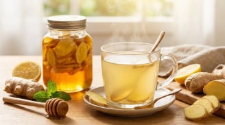 Vì sao nên uống nước gừng mật ong vào buổi sáng?