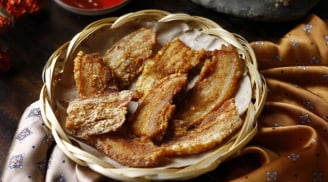 Cách làm tóp mỡ ba chỉ mắm đường giòn rụm, vàng thơm