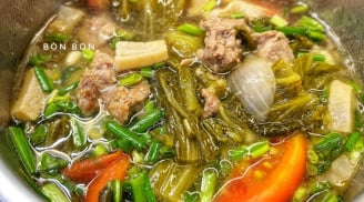 Cách nấu canh dưa chua ngon