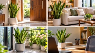  Cây lưỡi hổ đặt vị trí nào để tốt cho phong thủy? 4 nơi nên đặt, vừa đẹp nhà vừa hút sinh khí