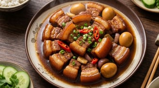Cách kho thịt mềm tan, lên màu đẹp, không bị khô cứng