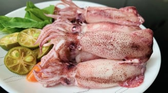 Cách luộc mực không cần nước, ngọt lịm, giòn sần sật