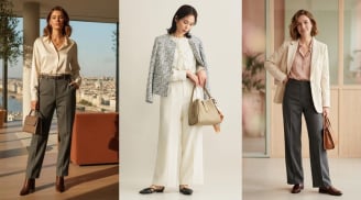 Công sở mùa thu: 4 cách phối đồ phong cách old money giúp nàng thanh lịch mà vẫn trẻ trung