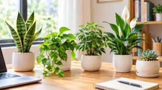 Cách chọn cây cảnh để bàn cho người hay nóng nảy