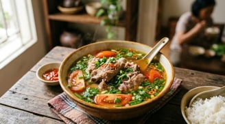 Cách nấu canh sườn chua ngon
