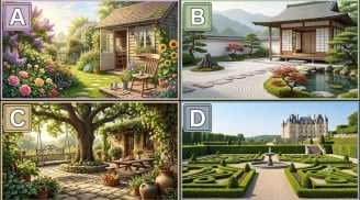 Hãy chọn 1 khu vườn mà bạn thích nhất