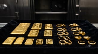 Bảng giá vàng 9999 24K 18K SJC DOJI PNJ hôm nay 18/10/2026