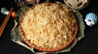 Cách làm ruốc (chà bông) thơm ngon, bông tơi