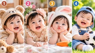 Em bé nào khiến bạn thấy dễ thương nhất để xem tâm hồn bạn tươi trẻ tới mức nào?