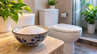 Vì sao nhiều người khuyên đặt bát muối trong nhà vệ sinh?