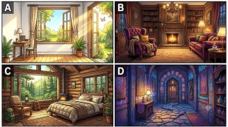 Hãy chọn 1 căn phòng bạn muốn bước vào, xem điều gì sắp đến?