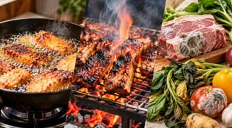 Thói quen nấu ăn làm tăng nguy cơ ung thư mà nhiều người không để ý