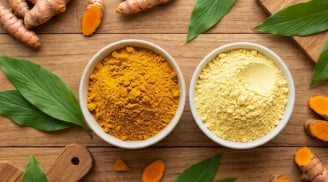 Bột nghệ và tinh bột nghệ: Loại nào tốt hơn?