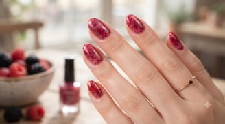5 mẫu nail màu quả mọng giúp đôi tay trắng sáng, sang hơn: Xu hướng thu đông 2026