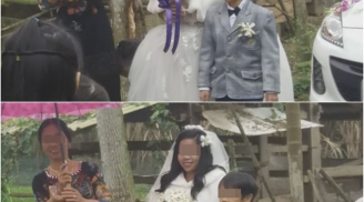 Đám cưới của cặp đôi 'đũa lệch' chú rể cực lùn bên cô dâu 'bạch tuyết' khiến mọi người xôn xao