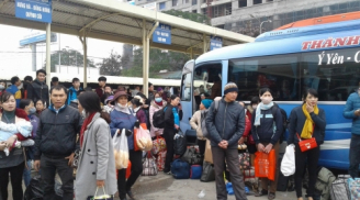 Xe về quê ăn Tết: Lịch và các tuyến xe khách được điều chuyển tại Hà Nội cho người dân về quê ăn Tết